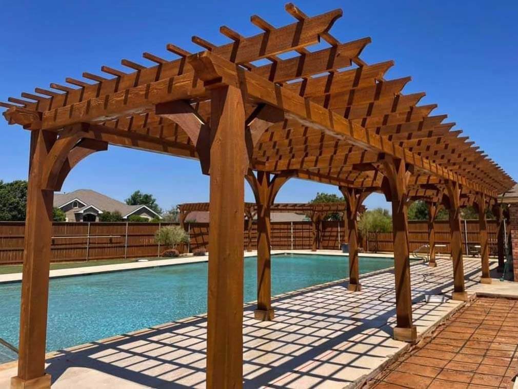 Pergola installation company in Bastrop Texas