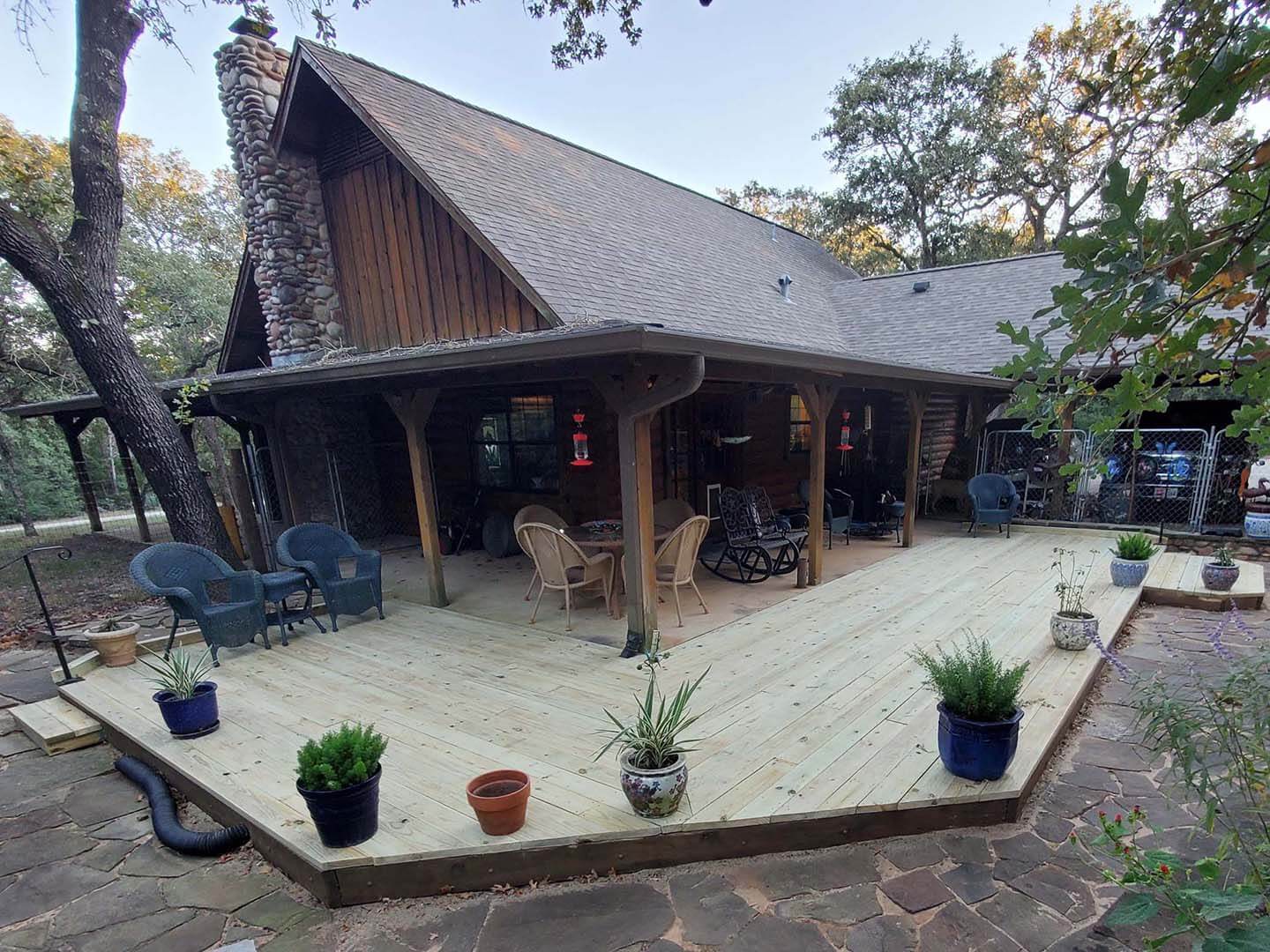 Wraparound Deck Bastrop Texas
