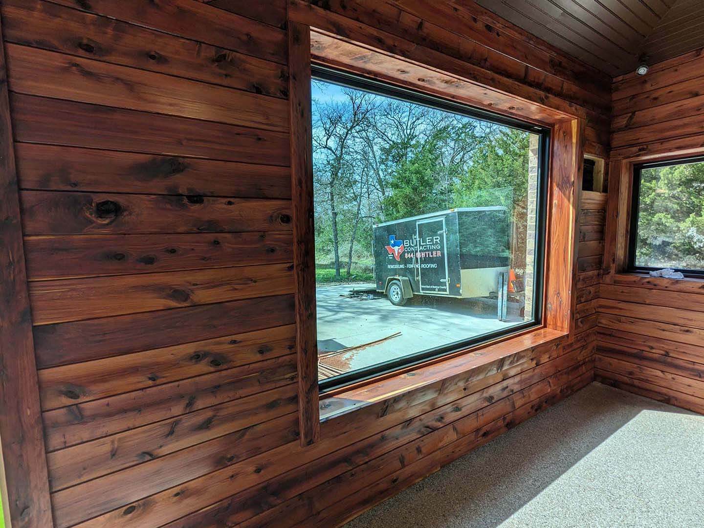 Enclosed porchess installation company for commercial and residential properties in Bastrop Texas