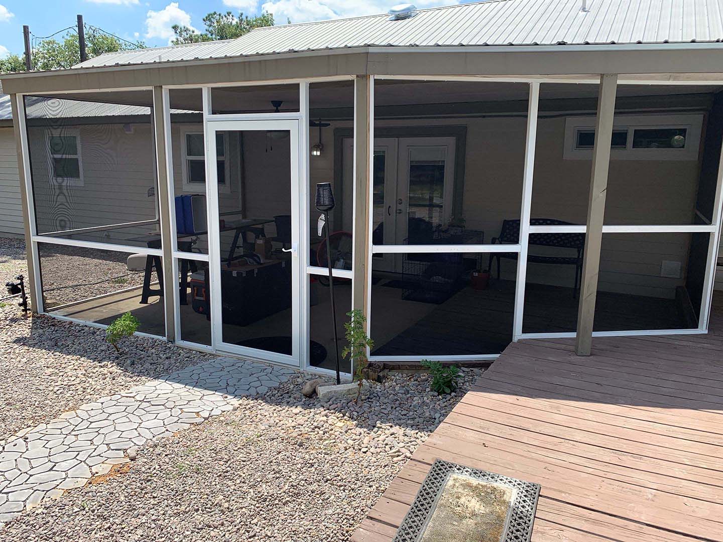Enclosed Porches Installation - Bastrop County