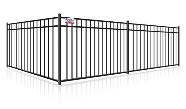 Aluminum fencing in Bastrop Texas