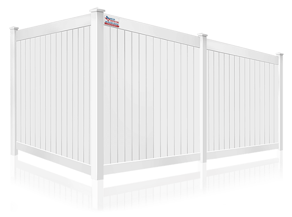 Vinyl fencing in Bastrop County