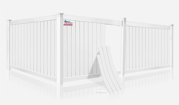 Vinyl Fence Repair for Bastrop County properties.