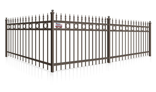 Ornamental Iron fencing in Bastrop Texas