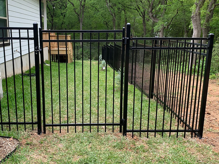 Bastrop Texas residential ornamental iron fencing company