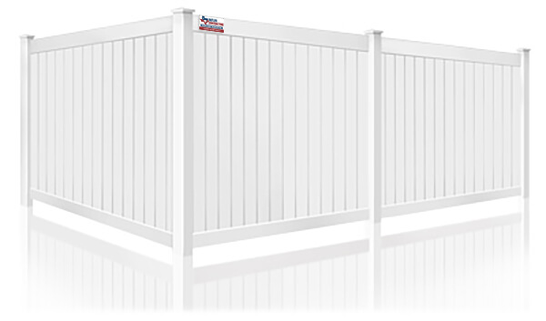Vinyl fencing in Bastrop Texas