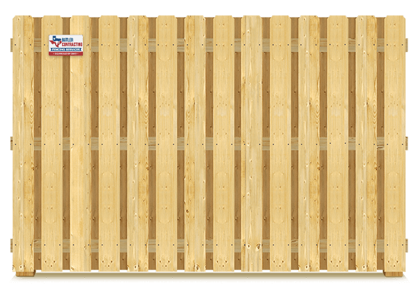 Shadowbox Wood Fencing