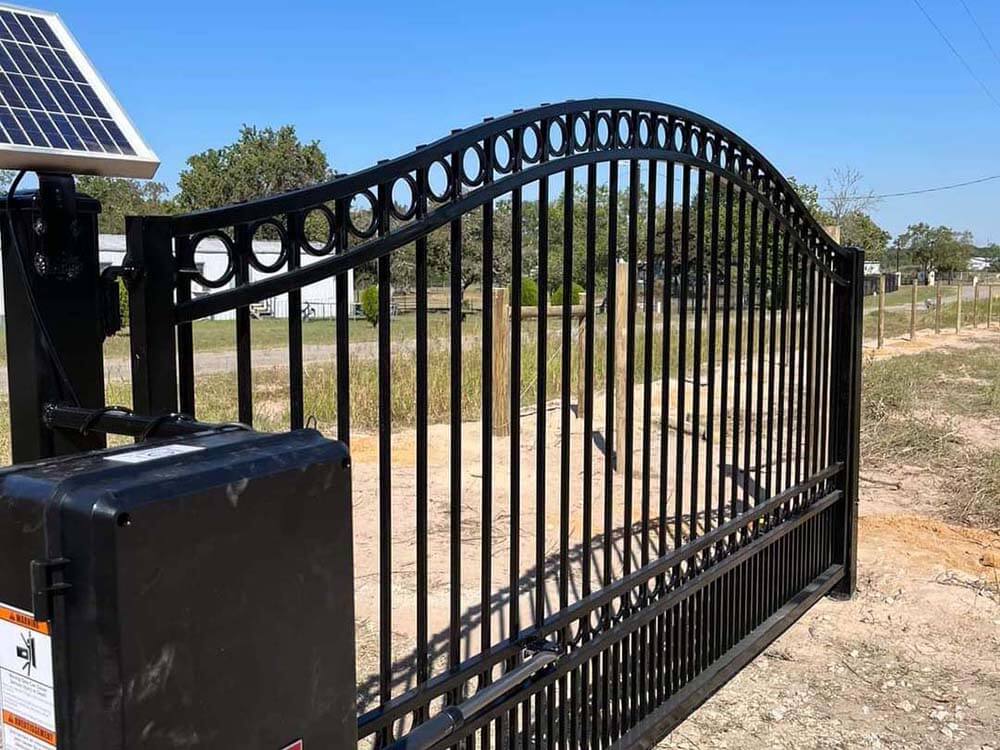 Wrought Iron for Bastrop County properties.