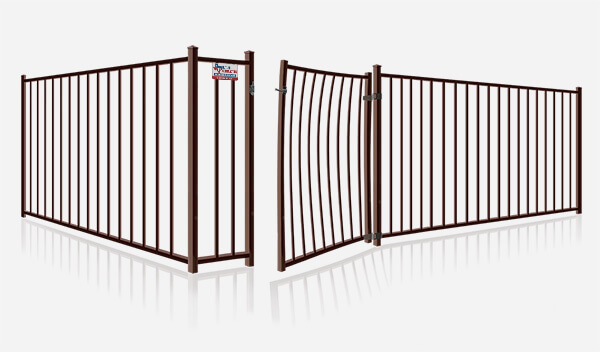 Aluminum gate Repair for Bastrop County properties.