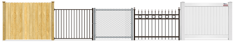Fence types in Bastrop County