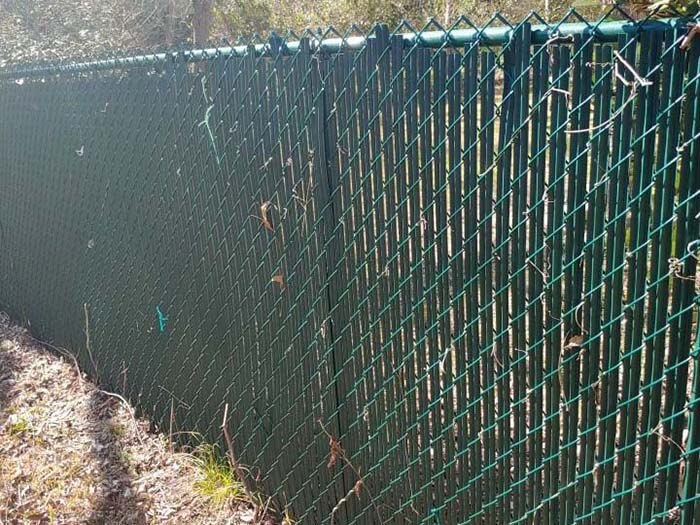 Chain Link Fence in Bastrop County