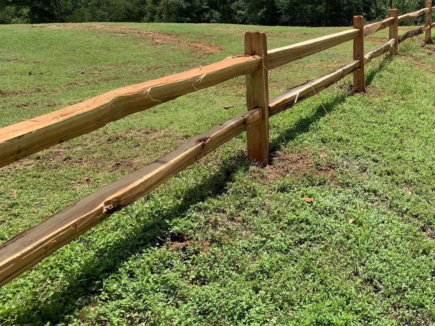 Wood Fence in Central Texas